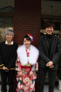 成人式のお支度